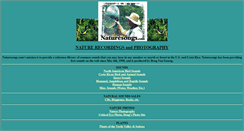 Desktop Screenshot of naturesongs.com